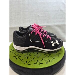 Under Armour Ignite Low ST CC 1246694-011 Mens 11 Baseball Cleats Core Black